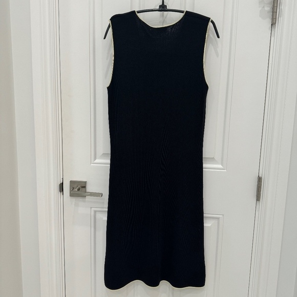 Black 2 piece VERTIGO Dress from PARIS. Very good condition. Size M - Picture 10 of 13